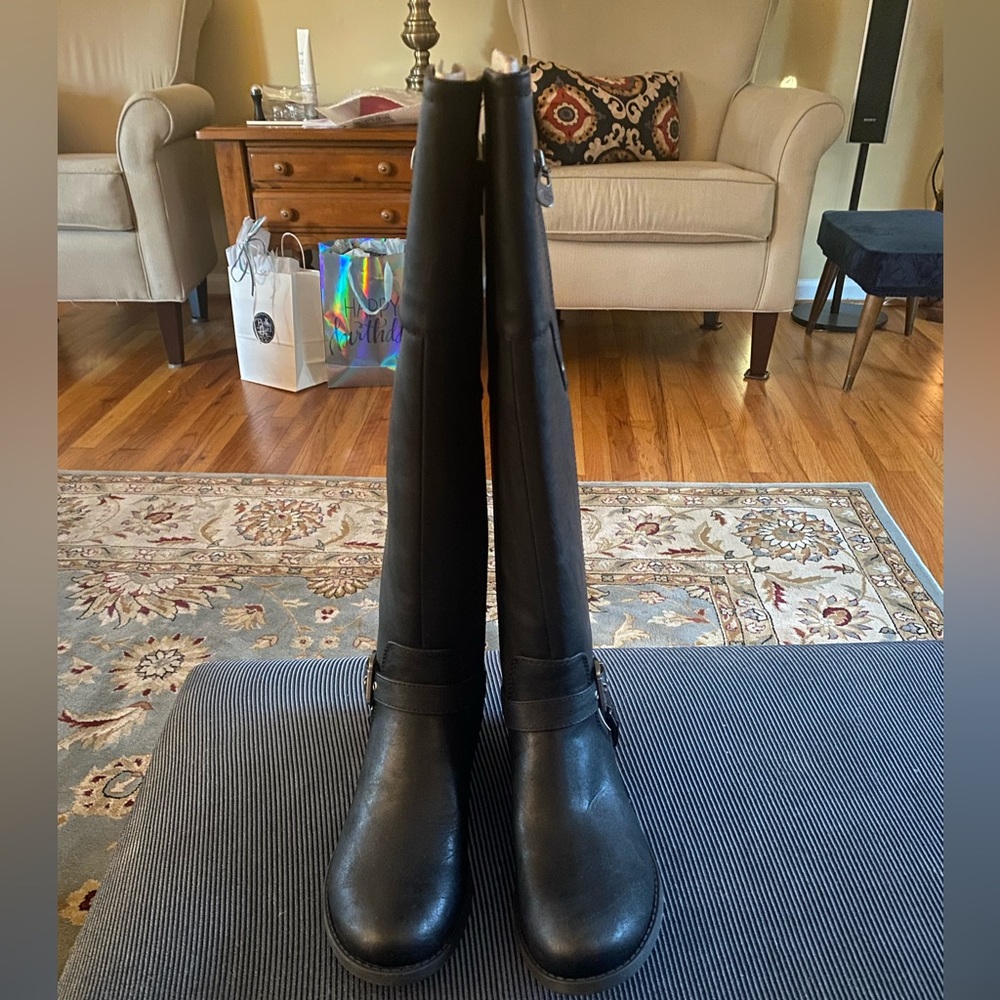 G by Guess size 7 Black Riding Boot